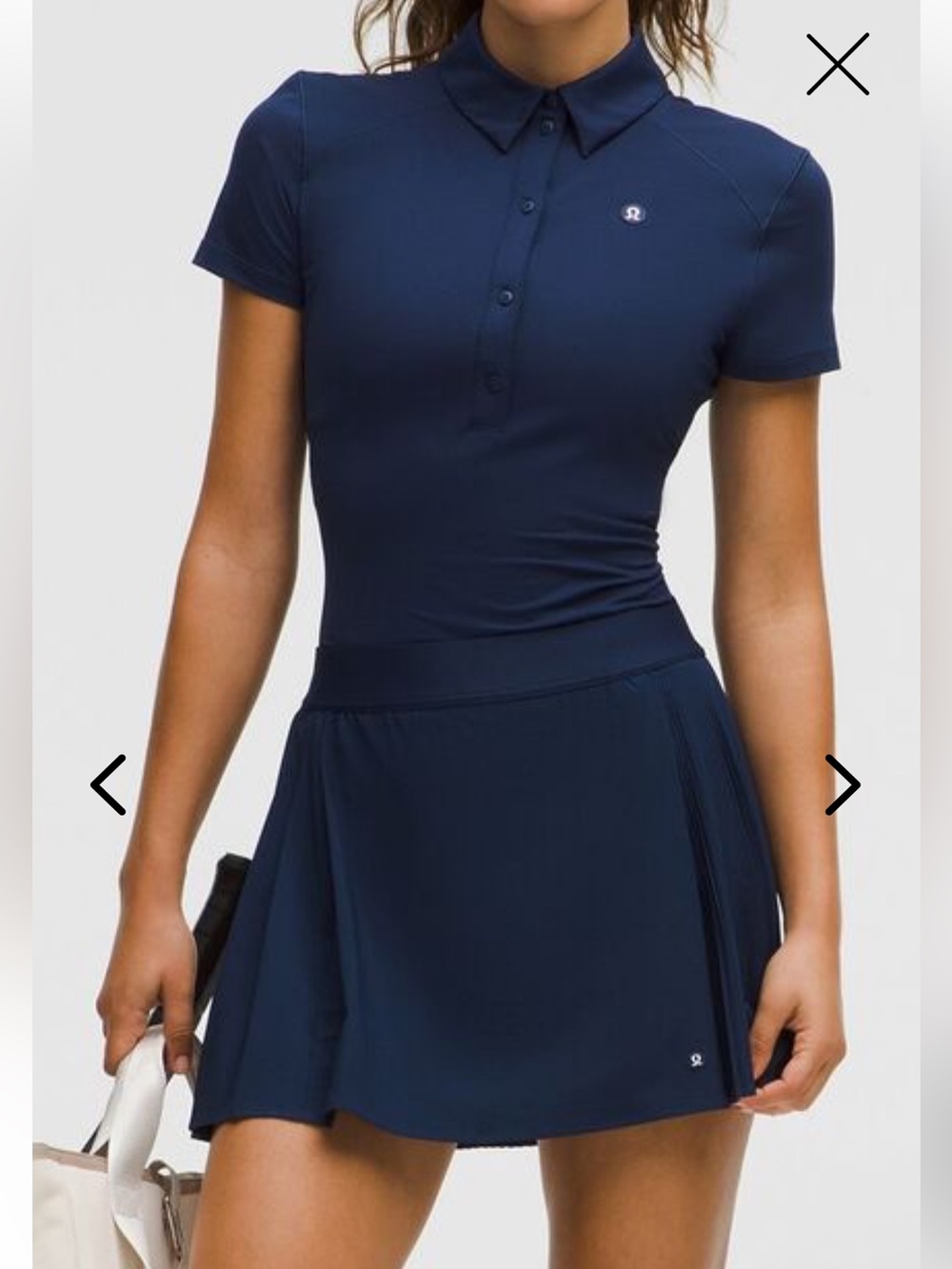 NWT Lululemon Side-Pleat High-Rise Tennis Skirt
Regular / Club Blue